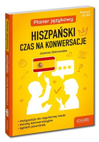 Okładka: Planer językowy. Hiszpański. Czas na konwersacje