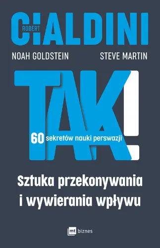 Okładka: TAK! 60 sekretów nauki perswazji