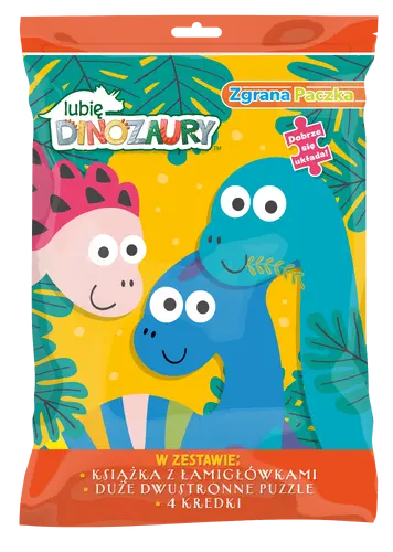 Okładka: Lubię dinozaury Zgrana paczka cz. 1
