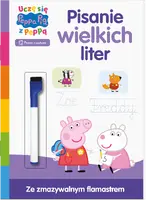 Okładka: Peppa pig. Uczę się z Peppą. Pisanie wielkich liter