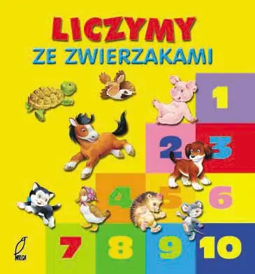 Okładka: Liczymy ze zwierzakami. Pianka
