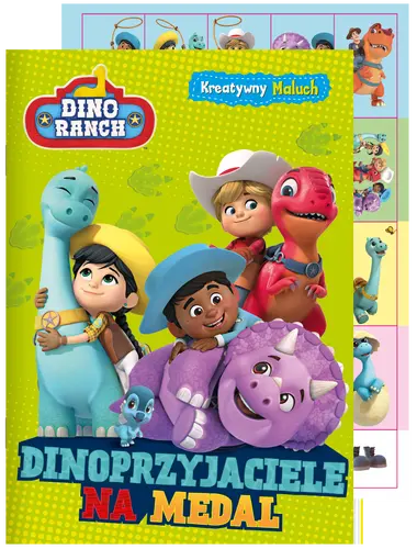 Okładka: DINO RANCH. Kreatywny Maluch cz. 1
