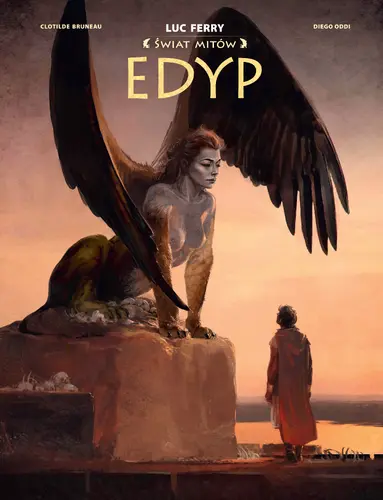 Okładka: Świat Mitów. Edyp