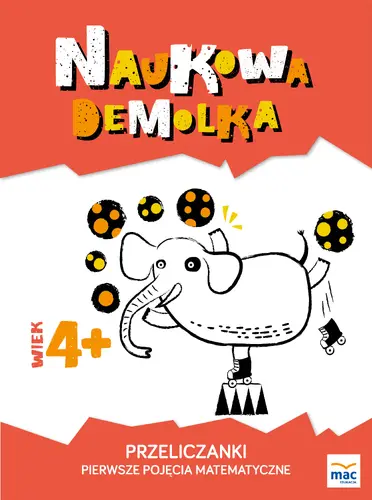 Okładka: Przeliczanki. Pierwsze pojęcia matematyczne   4+