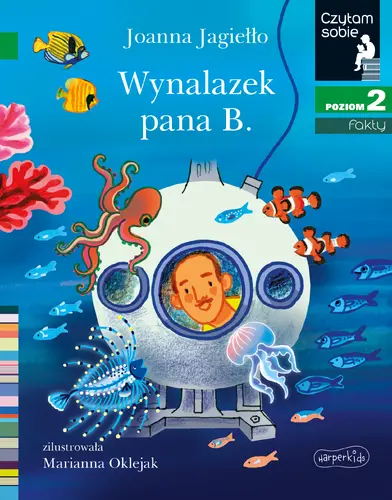 Okładka: Wynalazek pana B. Czytam sobie. Poziom 2