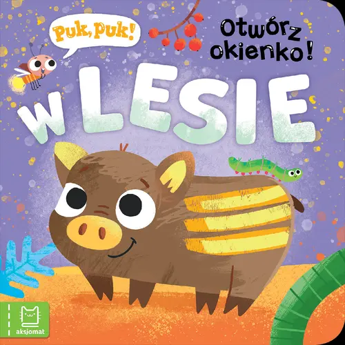 Okładka: Puk, puk! Otwórz okienko! W lesie