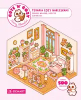 Okładka: CUTE'N'COZY. Terapia COZY naklejkami