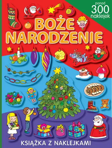 Okładka: Boże Narodzenie. Ponad 300 naklejek