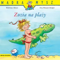 Okładka: Mądra Mysz. Zuzia na plaży