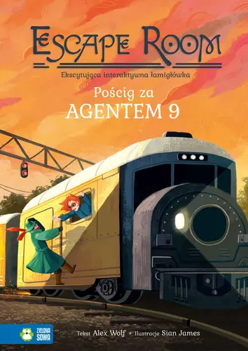 Okładka: Escape room. Pościg za Agentem 9