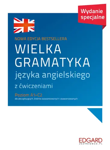 Okładka: Wielka gramatyka języka angielskiego. Wydanie specjalne