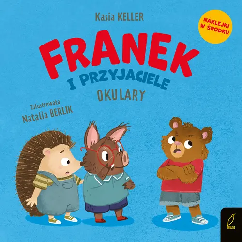 Okładka: Franek i przyjaciele. Okulary