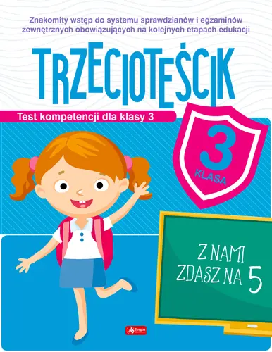 Okładka: Trzecioteścik. Test kompetencji dla klasy 3