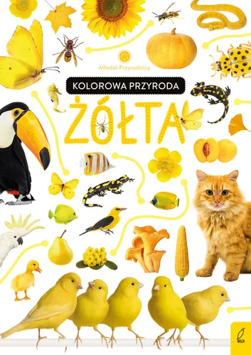 Okładka: Młodzi przyrodnicy. Kolorowa przyroda. Żółta