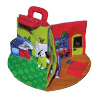 Okładka: Domek pieska. Książeczka - karuzela