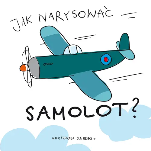 Okładka: Jak narysować … samolot