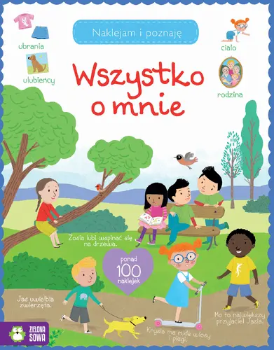 Okładka: Naklejam i poznaję. Wszystko o mnie