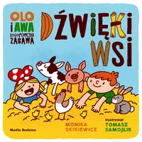 Okładka: Olo i Awa. Logopedyczna zabawa. Dźwięki wsi