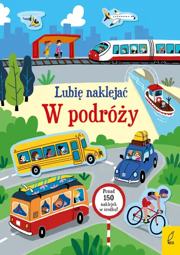 Okładka: Lubię naklejać. W podróży