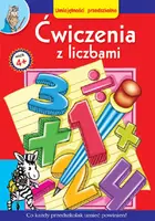 Okładka: Umiejętności przedszkolaka. Ćwiczenia z liczbami