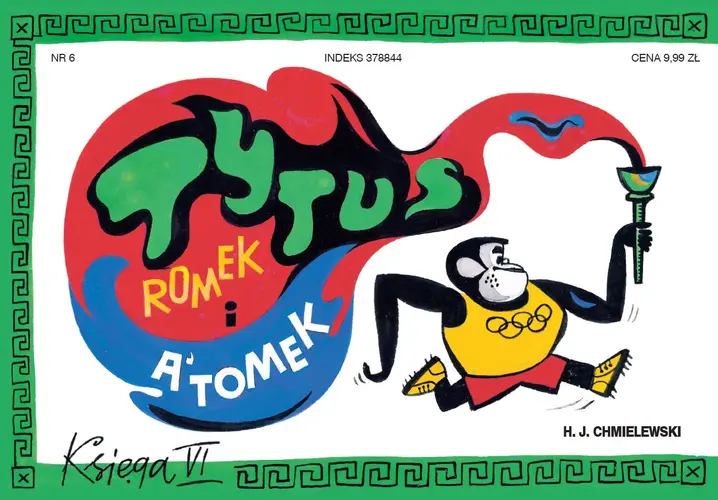 Okładka: Tytus, Romek i A'Tomek - Księga VI. Tytus olimpijczykiem