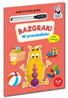 Okładka: Bazgraki. W przedszkolu. Kapitan Nauka