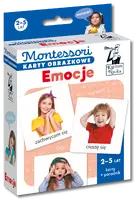 Okładka: Montessori. Karty obrazkowe Emocje (2-5 lat). Kapitan Nauka