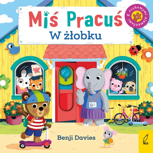 Okładka: Miś Pracuś. W żłobku