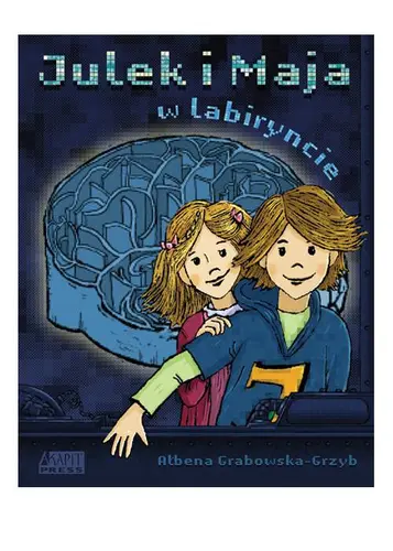 Okładka: Julek i Maja w labiryncie