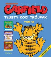 Okładka: Garfield. Tłusty koci trójpak. Tom 16