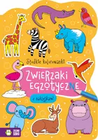 Okładka: Słodkie kolorowanki. Zwierzaki egzotyczne