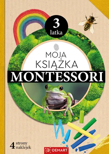 Okładka: Moja książka Montessori 3-latka