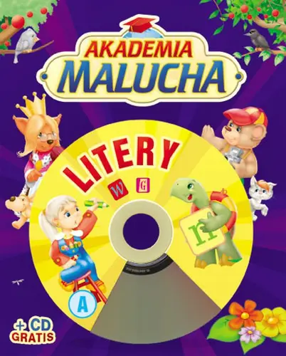 Okładka: Akademia malucha. Litery