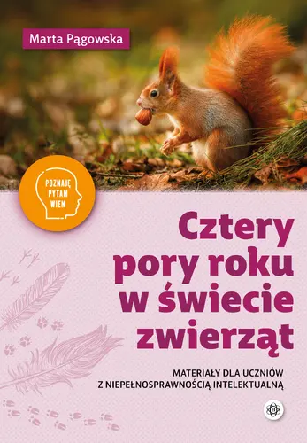 Okładka: Cztery pory roku w świecie zwierząt