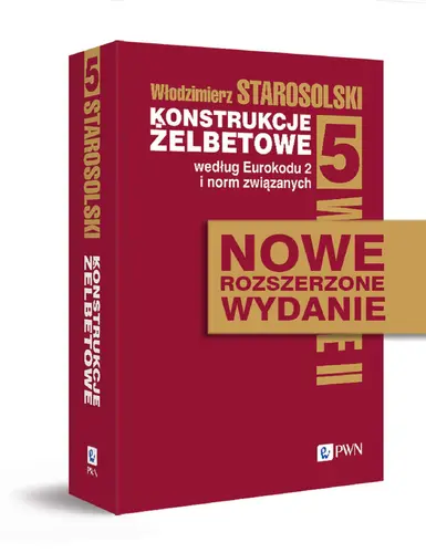 Okładka: Konstrukcje żelbetowe według Eurokodu 2 i norm związanych. Tom 5