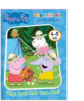 Okładka: Peppa Pig. Zadania dla przedszkolaka. Hop. hop! Jest tam kto