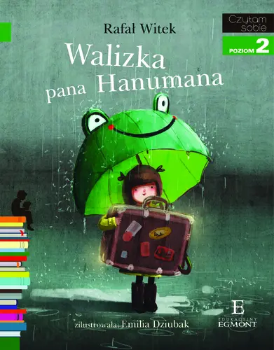 Okładka: Walizka pana Hanumana.