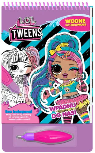 Okładka: L.O.L. Surprise! Wodne kolorowanie 7. Wpadnij do nas!