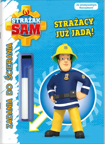 Okładka: Strażak Sam. Zadania do ścierania