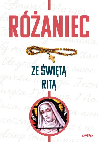 Okładka: Różaniec ze świętą Ritą