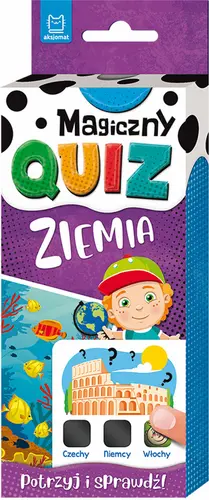 Okładka: Magiczny quiz. Ziemia