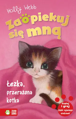 Okładka: Łezka, przerażona kotka