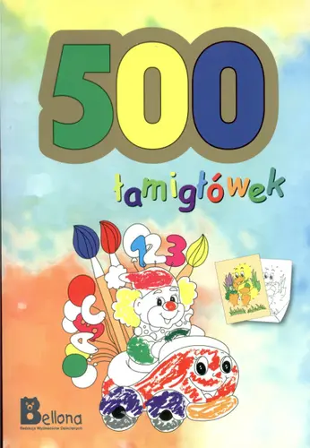 Okładka: 500 łamigłówek