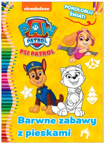 Okładka: Psi Patrol. Pokoloruj świat cz. 4