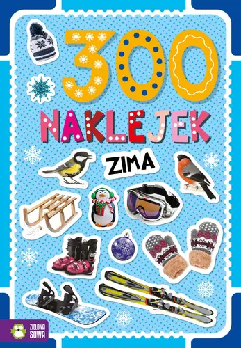 Okładka: 300 Naklejek. Zima