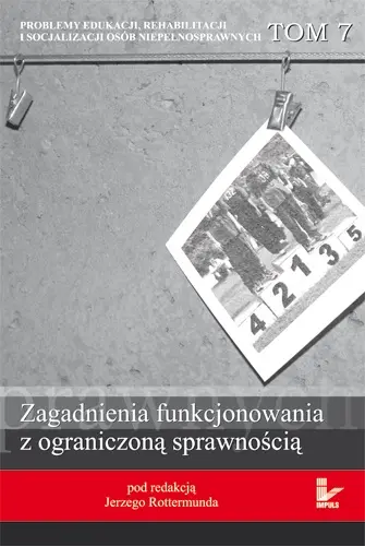 Okładka: Zagadnienia funkcjonowania z ograniczoną sprawnością