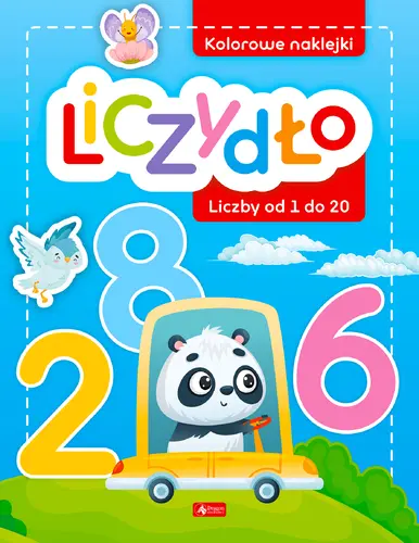 Okładka: Liczydło. Liczby od 1 do 20