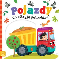 Okładka: Pojazdy. Co odkryję paluszkiem?
