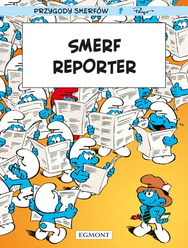 Okładka: Smerfy. Smerf Reporter