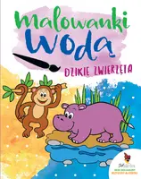 Okładka: Dzikie zwierzęta. Malowanki wodą